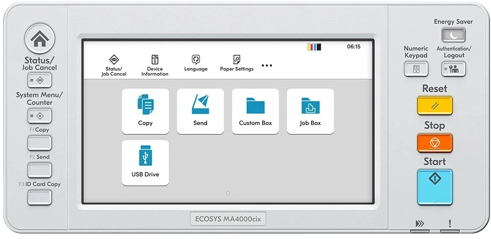 МФУ лазерный Kyocera Ecosys MA4000cix (1102Z43NL0) A4 Duplex белый — миниатюра 5