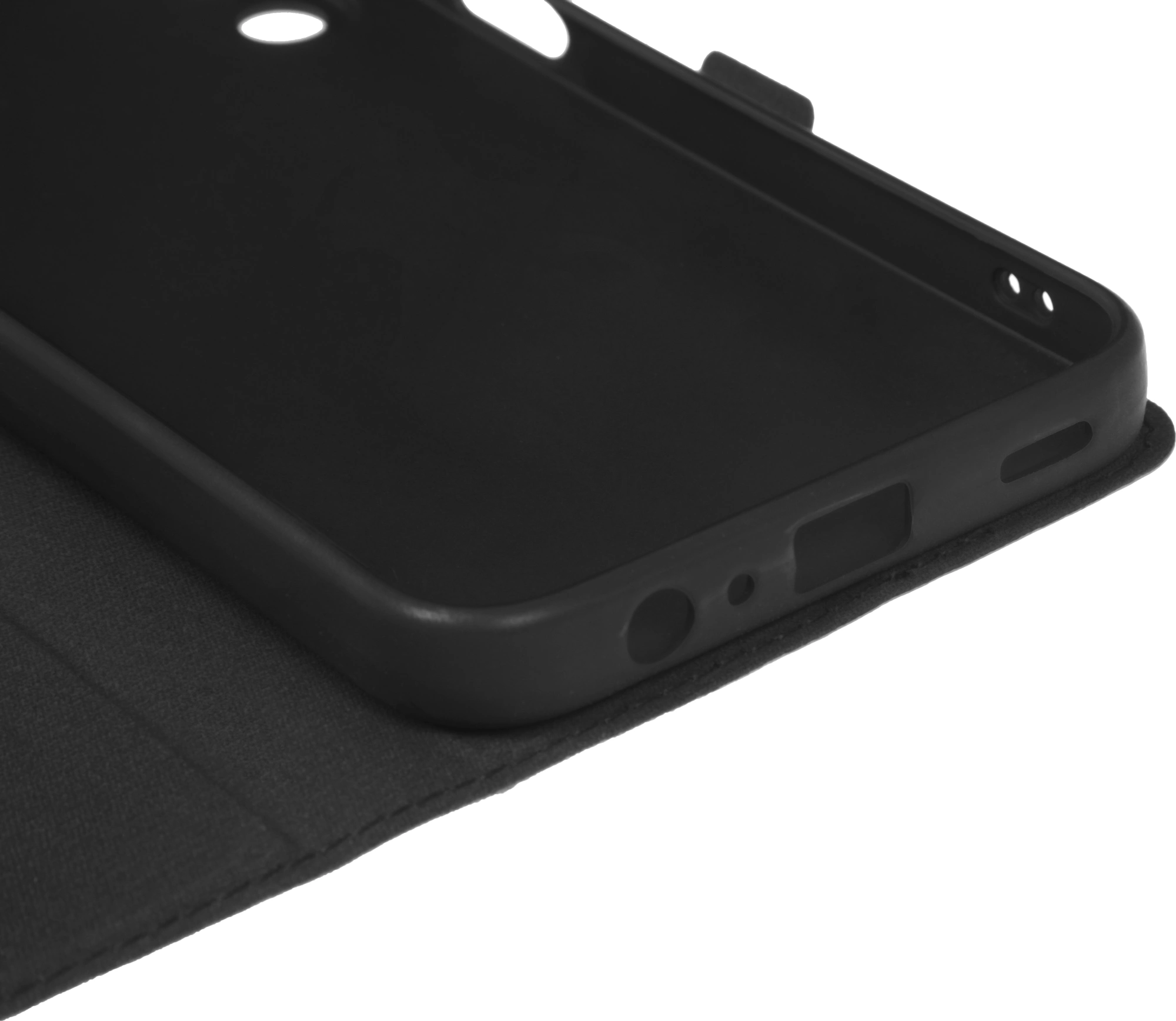 Чехол (флип-кейс) BoraSCO для Samsung Galaxy A15 Book Case черный (72865) — миниатюра 11