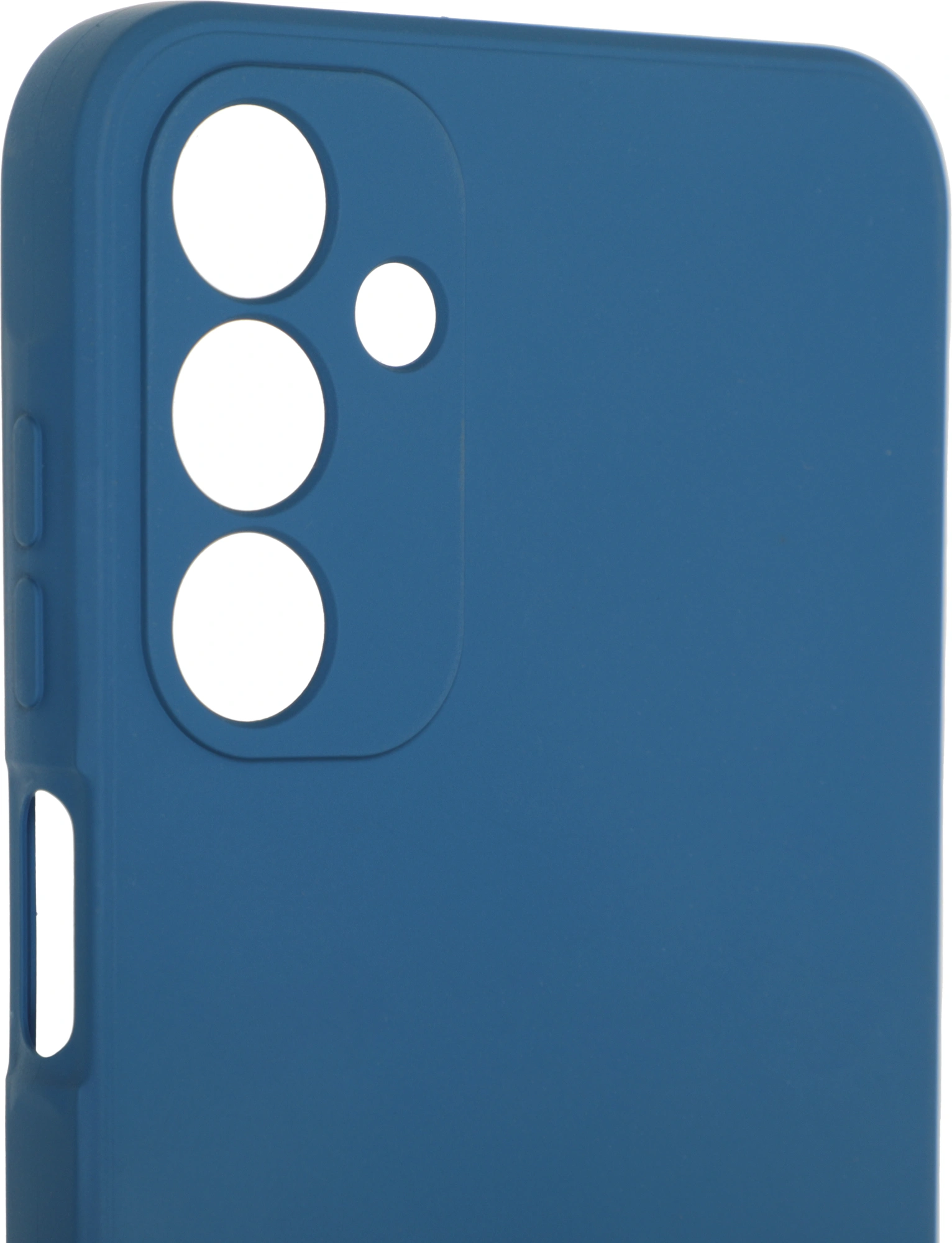 Чехол (клип-кейс) BoraSCO для Samsung Galaxy A15 Microfiber Case синий (72893) — миниатюра 3