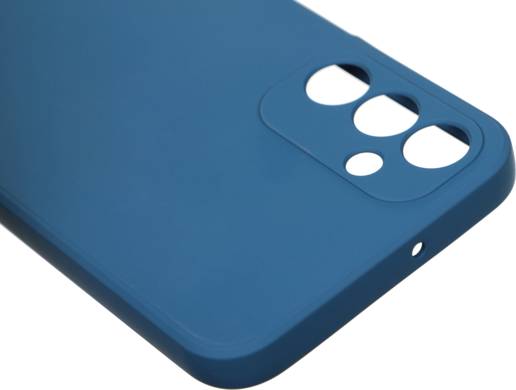 Чехол (клип-кейс) BoraSCO для Samsung Galaxy A15 Microfiber Case синий (72893) — миниатюра 5