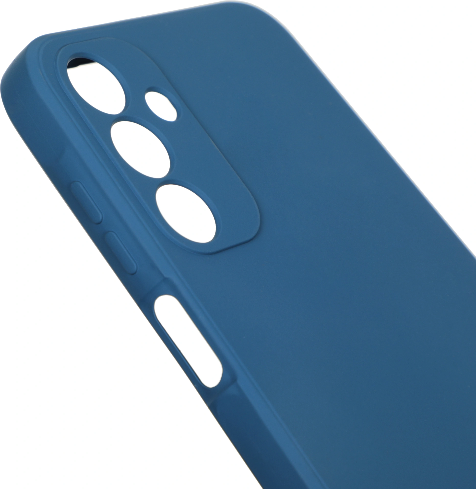 Чехол (клип-кейс) BoraSCO для Samsung Galaxy A15 Microfiber Case синий (72893) — миниатюра 6