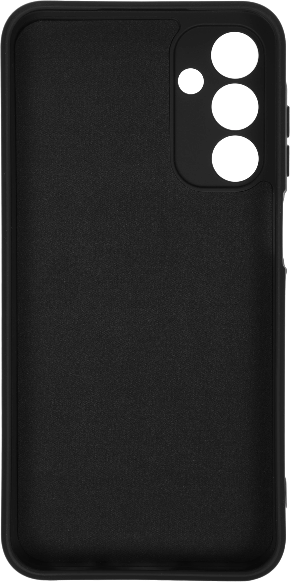 Чехол (клип-кейс) BoraSCO для Samsung Galaxy A15 Microfiber Case черный (72894) — миниатюра 2