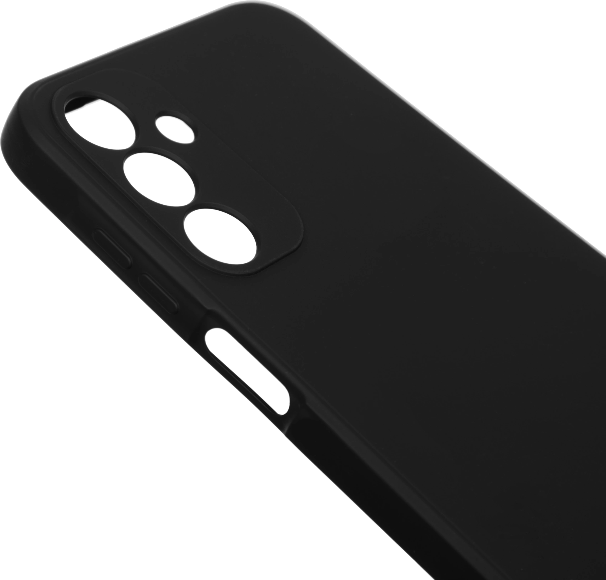 Чехол (клип-кейс) BoraSCO для Samsung Galaxy A15 Microfiber Case черный (72894) — миниатюра 6