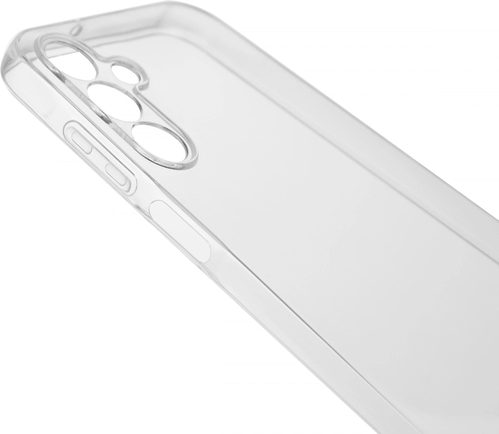 Чехол (клип-кейс) BoraSCO для Samsung Galaxy A15 Silicone Case прозрачный (72885) — миниатюра 4
