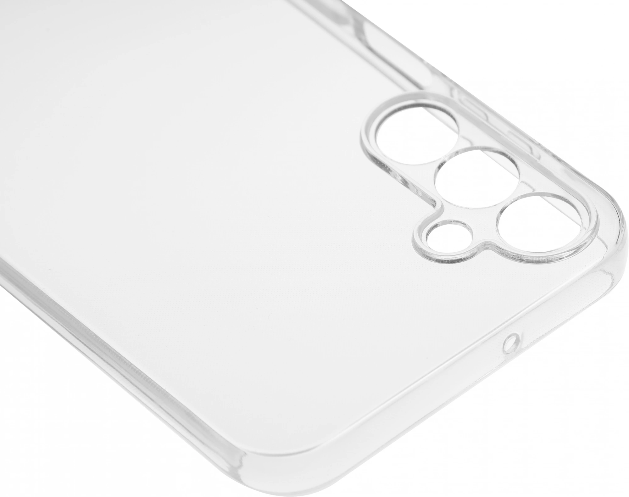 Чехол (клип-кейс) BoraSCO для Samsung Galaxy A15 Silicone Case прозрачный (72885) — миниатюра 5