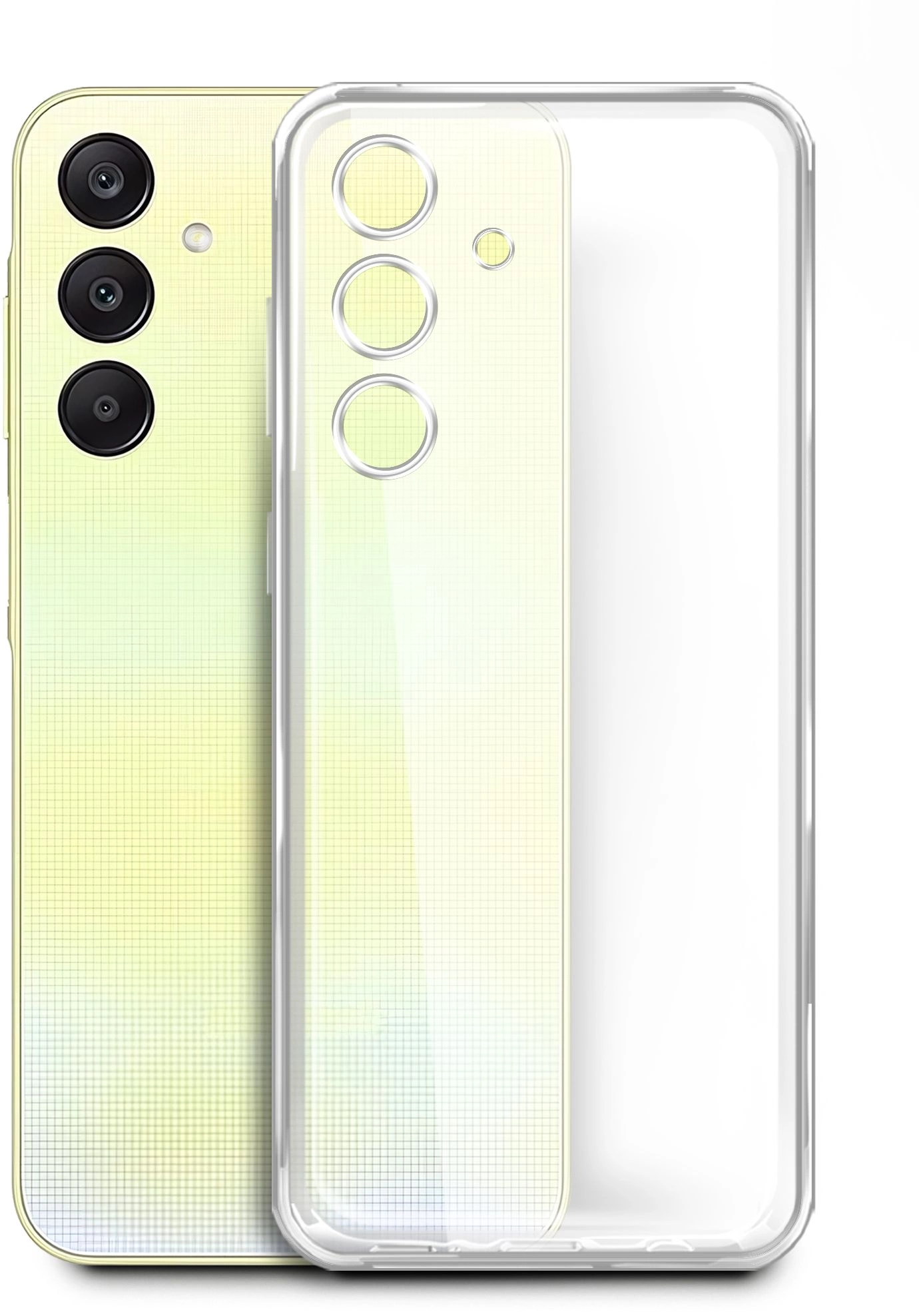 Чехол (клип-кейс) BoraSCO для Samsung Galaxy A25 Silicone Case прозрачный (72886)