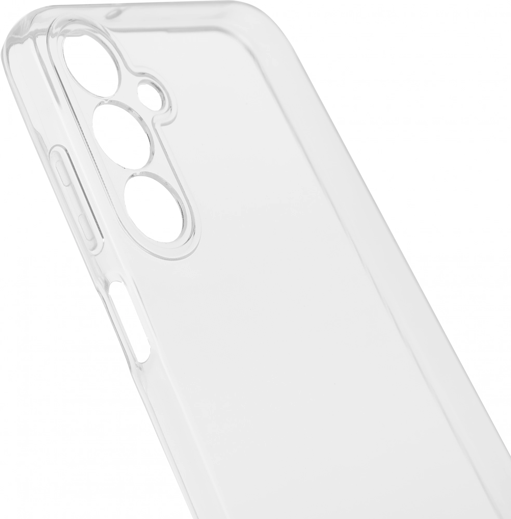 Чехол (клип-кейс) BoraSCO для Samsung Galaxy A25 Silicone Case прозрачный (72886) — миниатюра 7