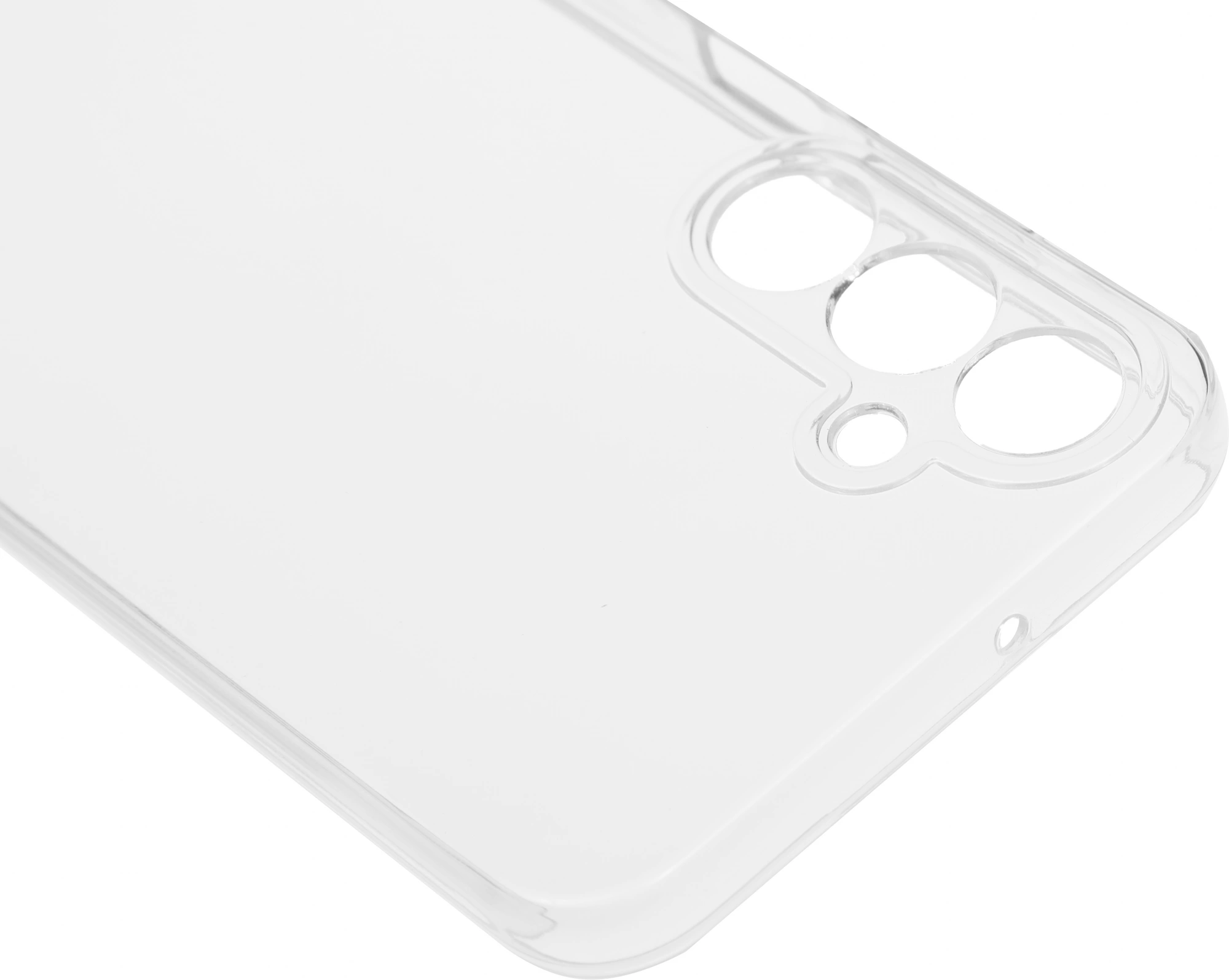 Чехол (клип-кейс) BoraSCO для Samsung Galaxy A25 Silicone Case прозрачный (72886) — миниатюра 8