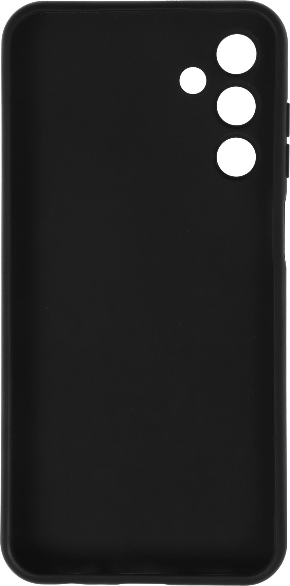Чехол (клип-кейс) BoraSCO для Samsung Galaxy A15 Silicone Case черный (72783) — миниатюра 3