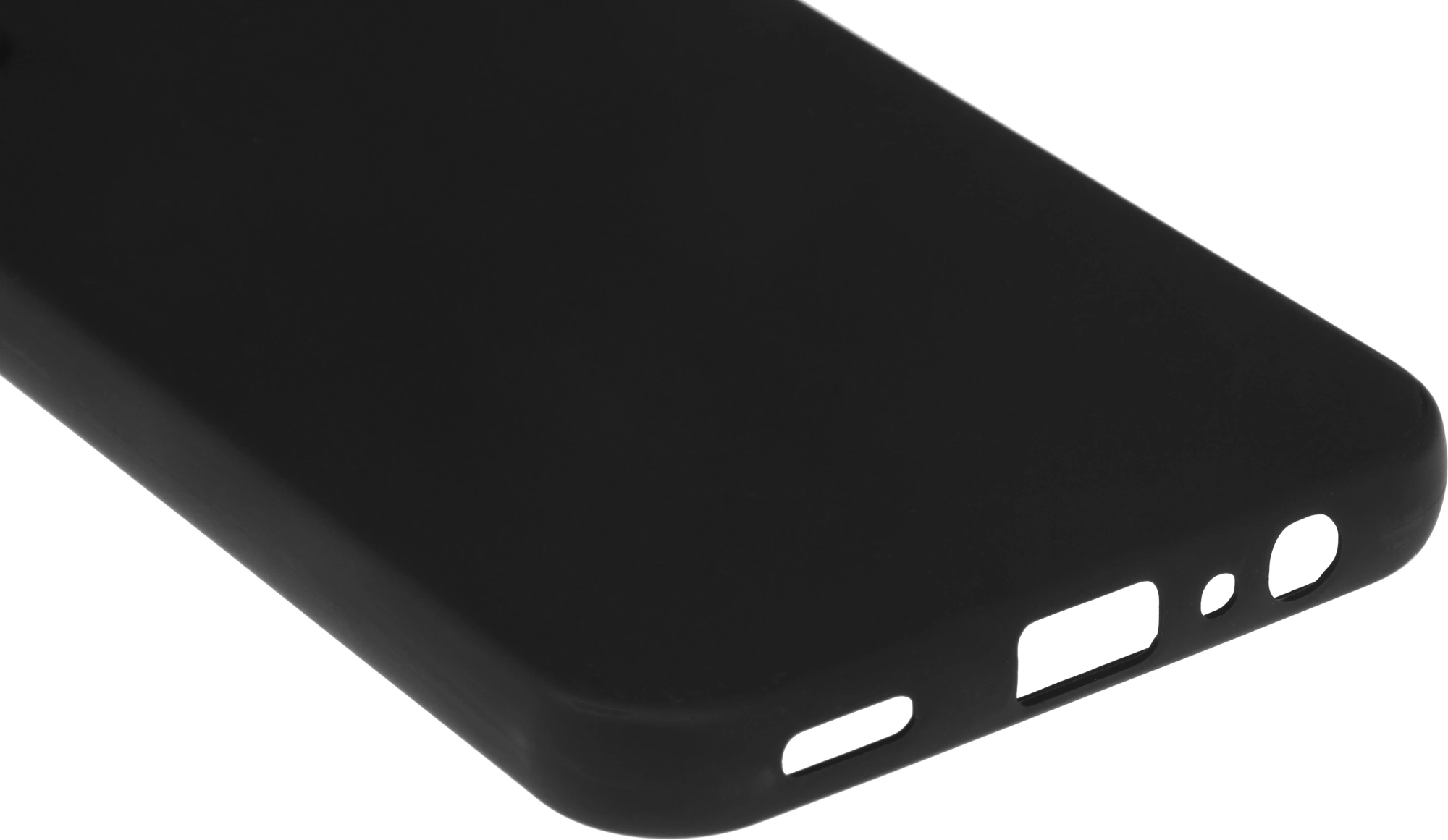 Чехол (клип-кейс) BoraSCO для Samsung Galaxy A15 Silicone Case черный (72783) — миниатюра 5