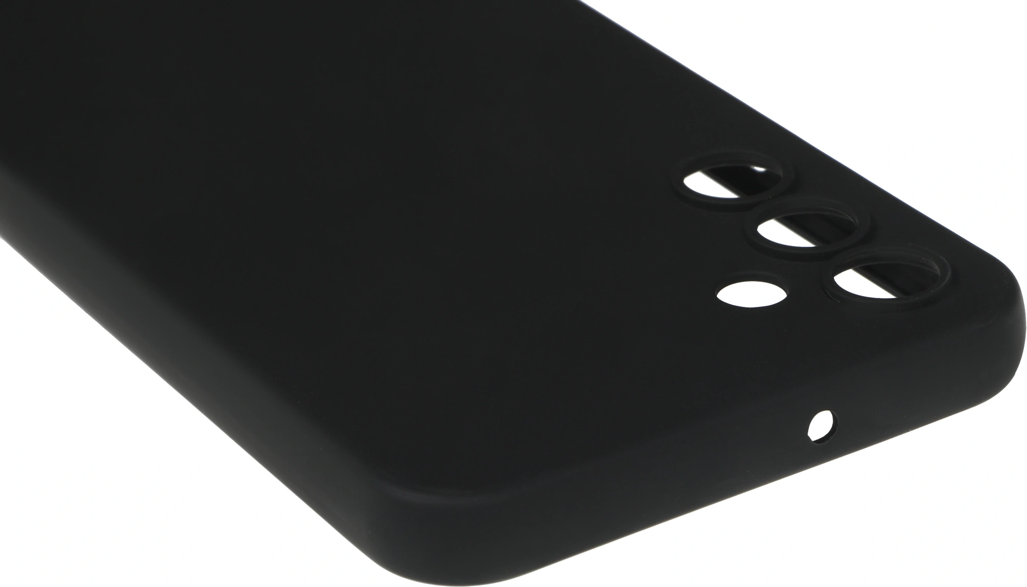 Чехол (клип-кейс) BoraSCO для Samsung Galaxy A15 Silicone Case черный (72783) — миниатюра 6