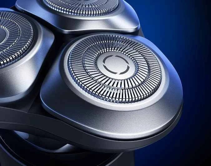 Бритва роторная Xiaomi Electric Shaver S301 реж.эл.:3 питан.:аккум. черный — миниатюра 2