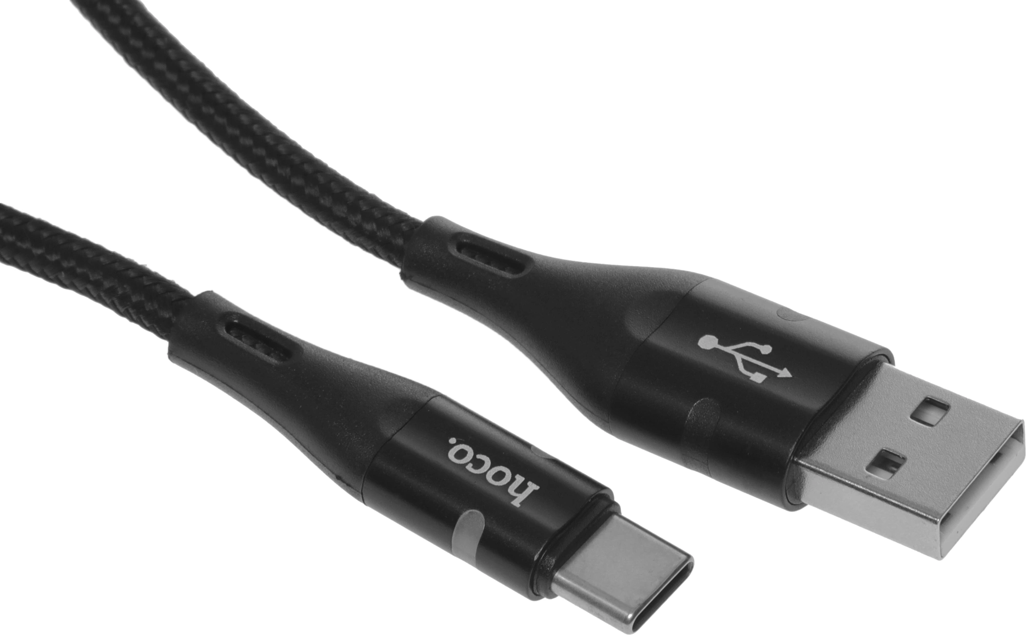 Кабель Hoco U93 Shadow Type-C USB (m)-USB Type-C (m) 1.2м черный коробка — миниатюра 5