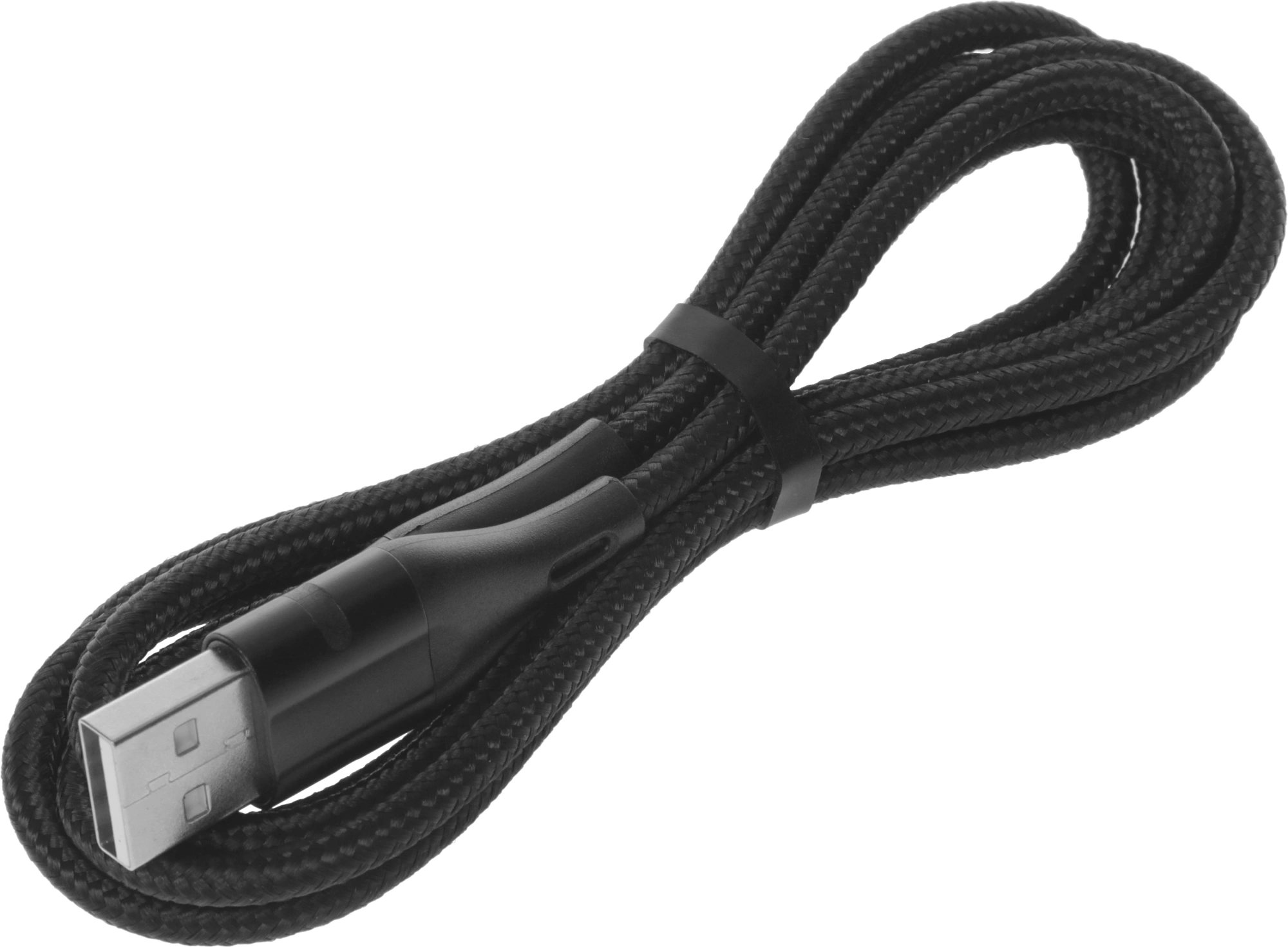 Кабель Hoco U93 Shadow Type-C USB (m)-USB Type-C (m) 1.2м черный коробка — миниатюра 2
