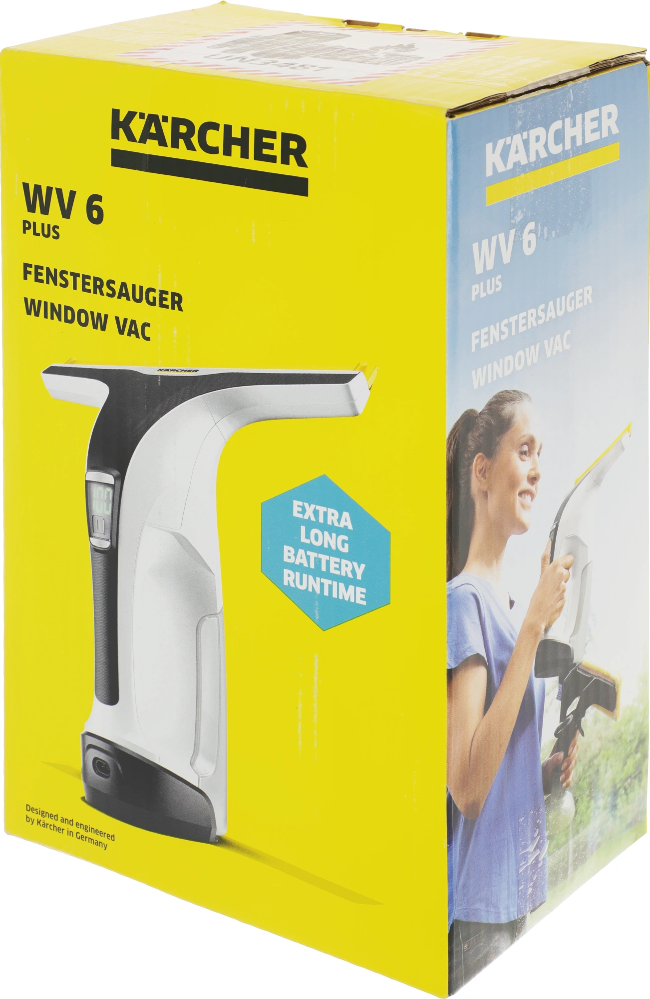 Мойщик окон Karcher WV 6 Plus шир.скреб.:280мм пит.:от аккум. белый — миниатюра 21