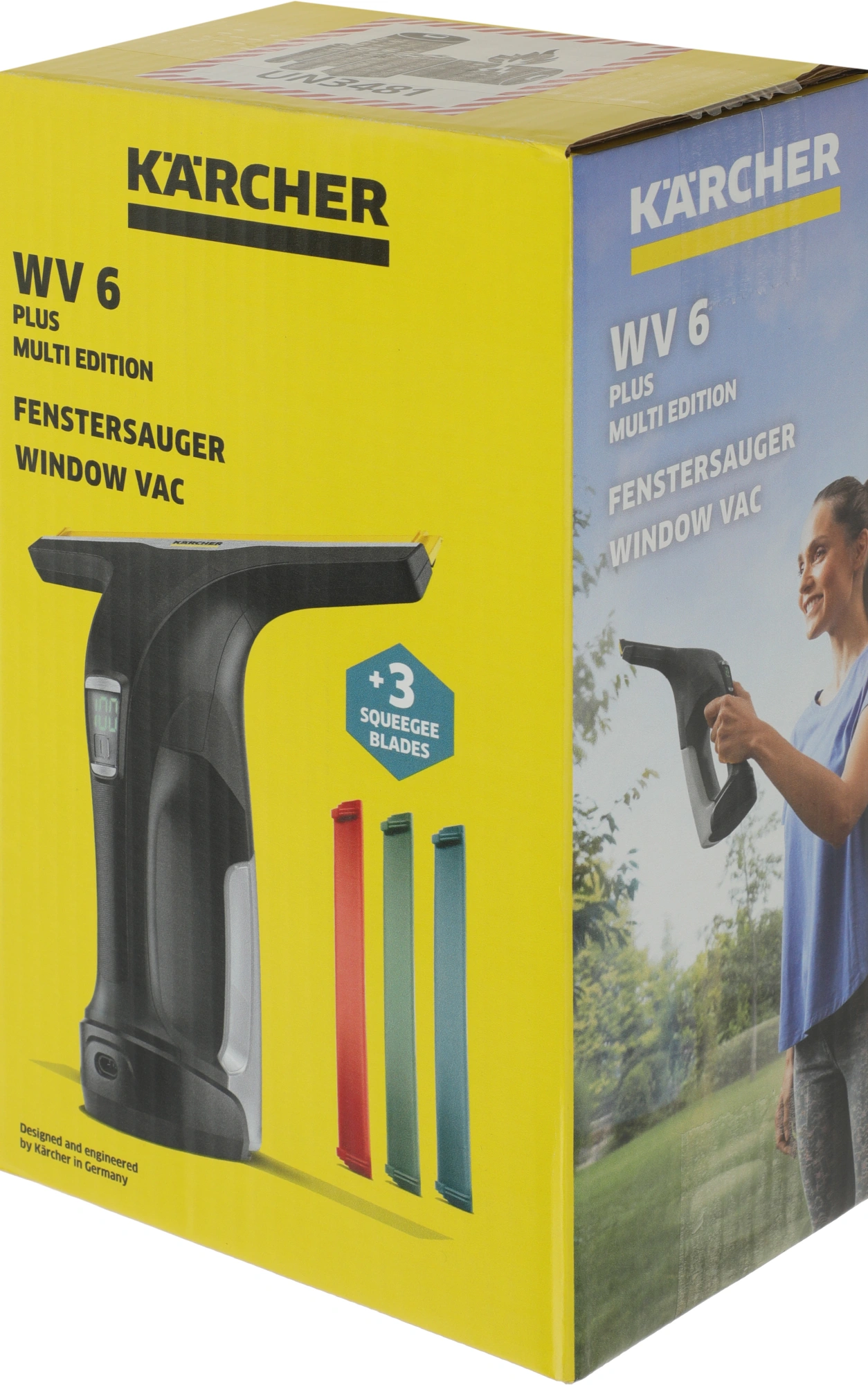 Мойщик окон Karcher WV 6 Plus Multi Edition шир.скреб.:280мм пит.:от аккум. черный — миниатюра 13