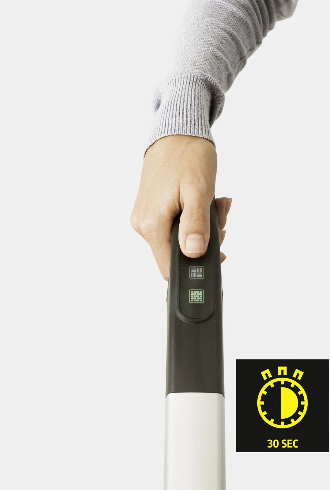 Швабра паровая Karcher SC 2 Upright 1600Вт белый — миниатюра 3