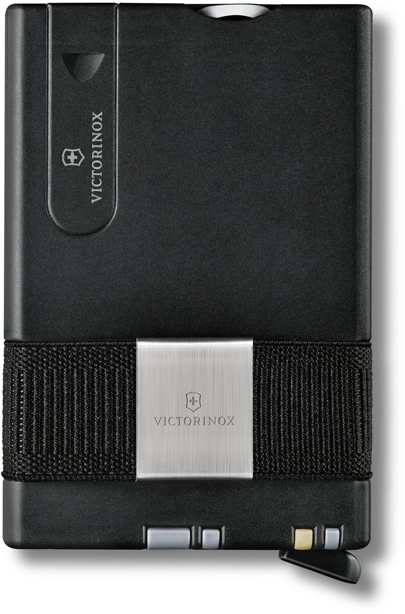 Швейцарская карта Victorinox Smart Card Wallet Sharp (0.7250.36) серый коробка подарочная — миниатюра 2