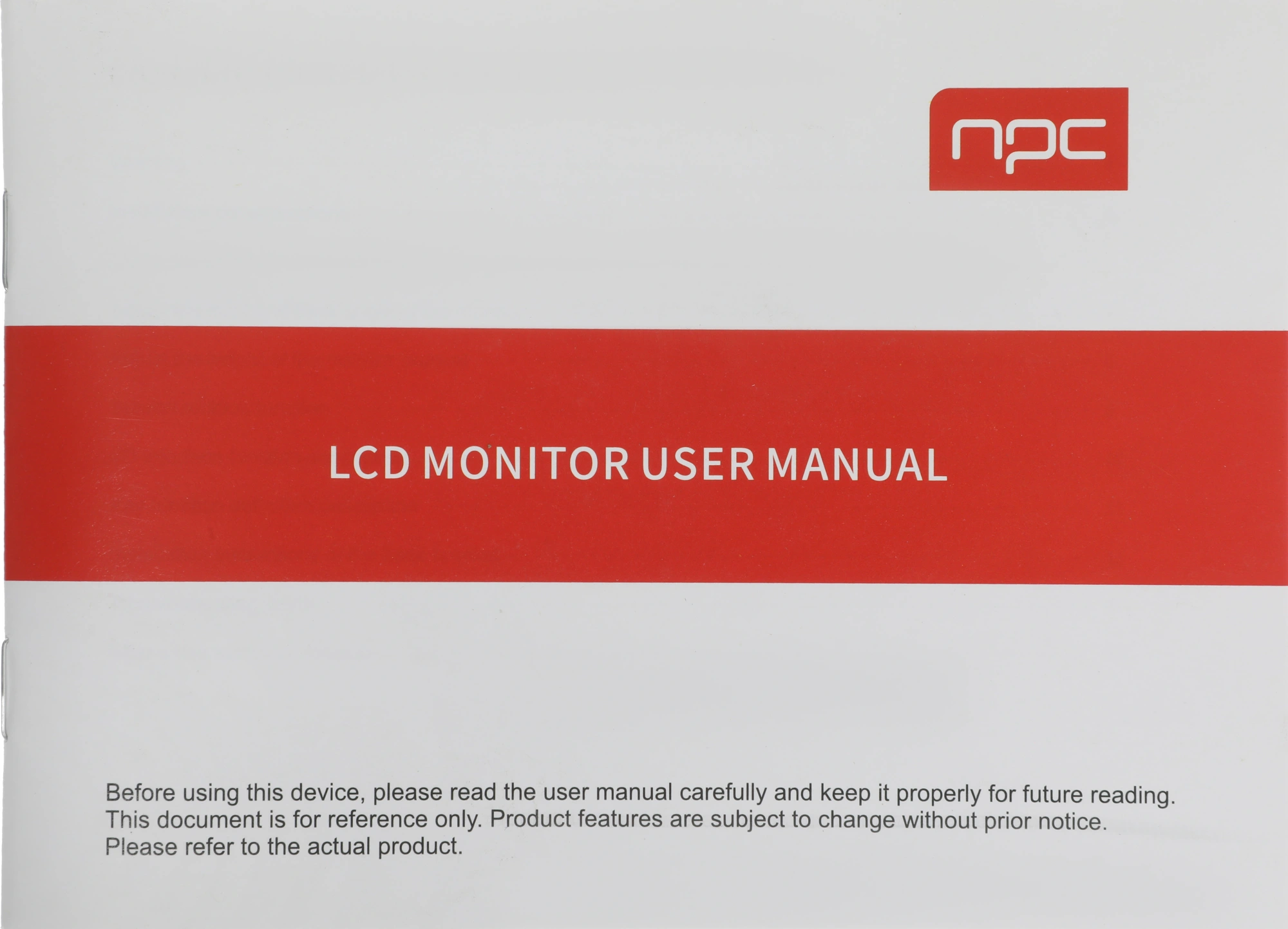 Монитор NPC 27" MF2712-B черный IPS LED 4ms 16:9 HDMI M/M Cam матовая HAS Piv 1000:1 300cd 178гр/178гр 1920x1080 100Hz G-Sync FreeSync VGA DP FHD USB 7.9кг — миниатюра 7