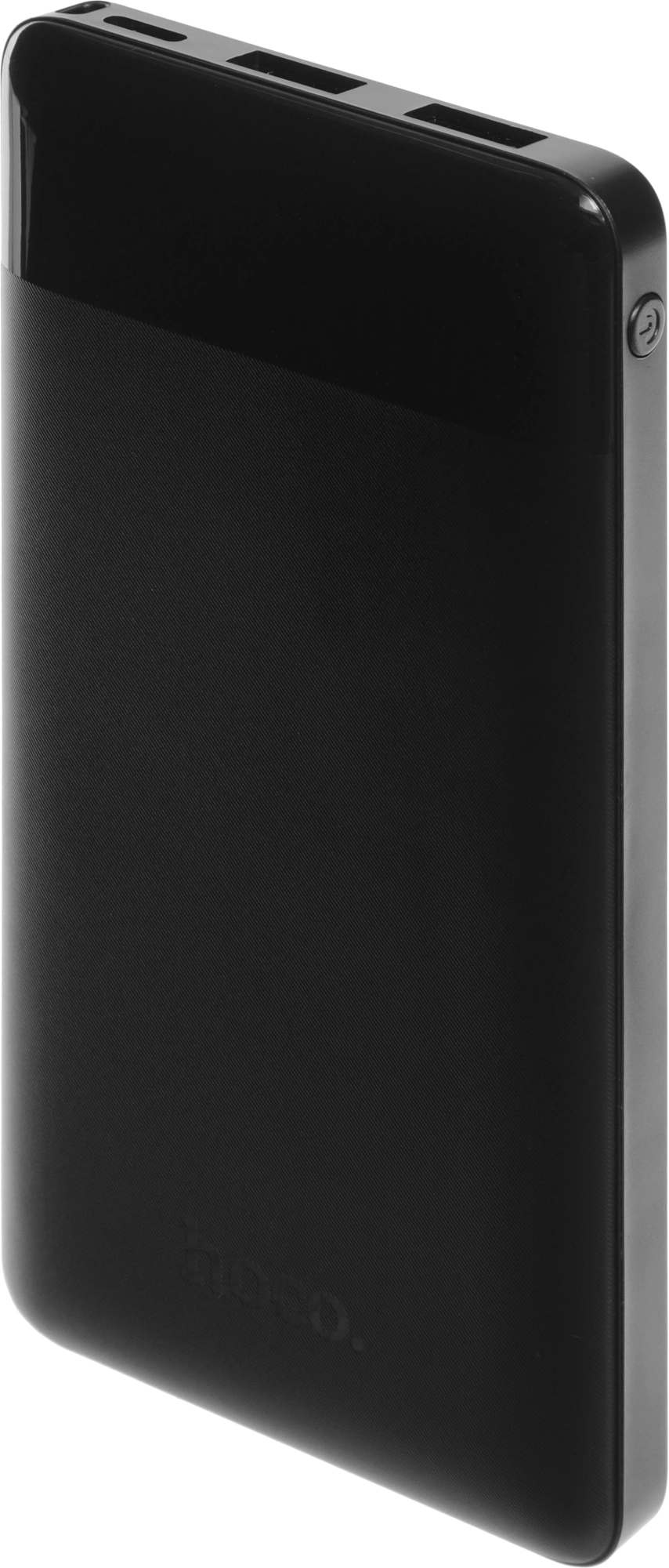 Мобильный аккумулятор Hoco J72 Easy travel 10000mAh 2A 2xUSB-A черный — миниатюра 14