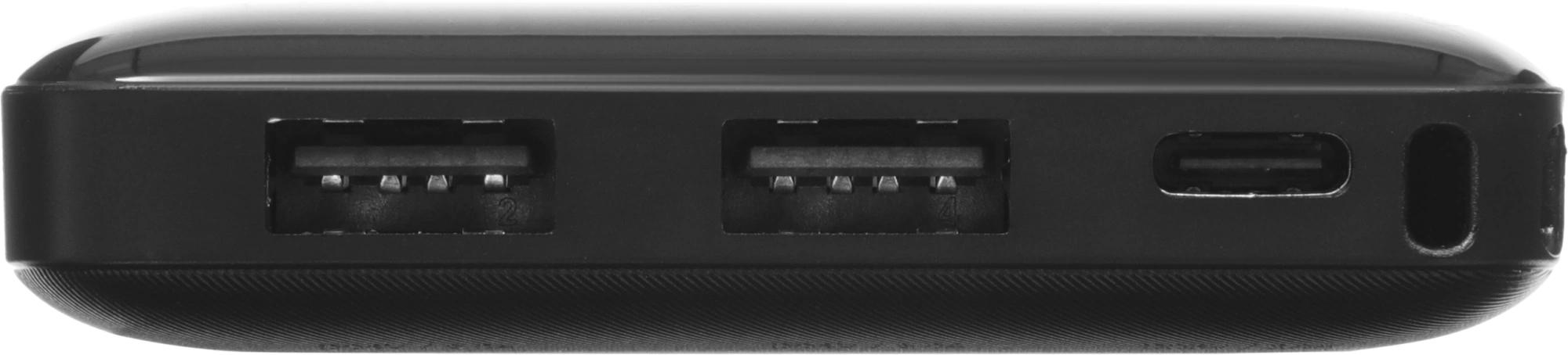 Мобильный аккумулятор Hoco J72 Easy travel 10000mAh 2A 2xUSB-A черный — миниатюра 8