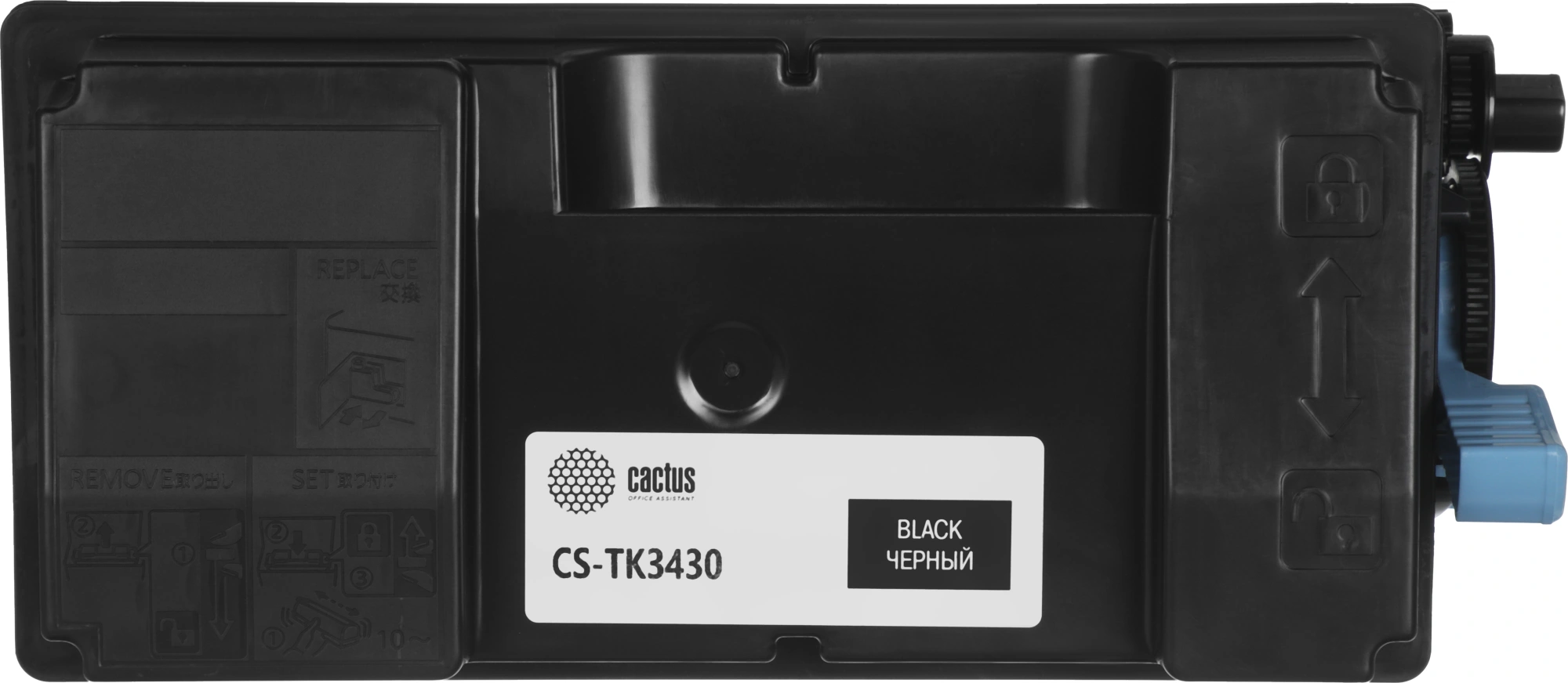 Картридж лазерный Cactus CS-TK3430 TK-3430 черный (25000стр.) для Kyocera ECOSYS PA5500x/MA5500ifx с чипом — миниатюра 9