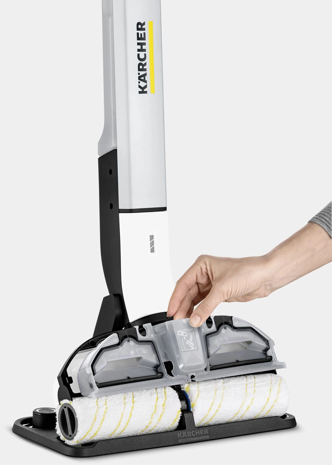 Электрошвабра Karcher EWM 2 белый/серый — миниатюра 3