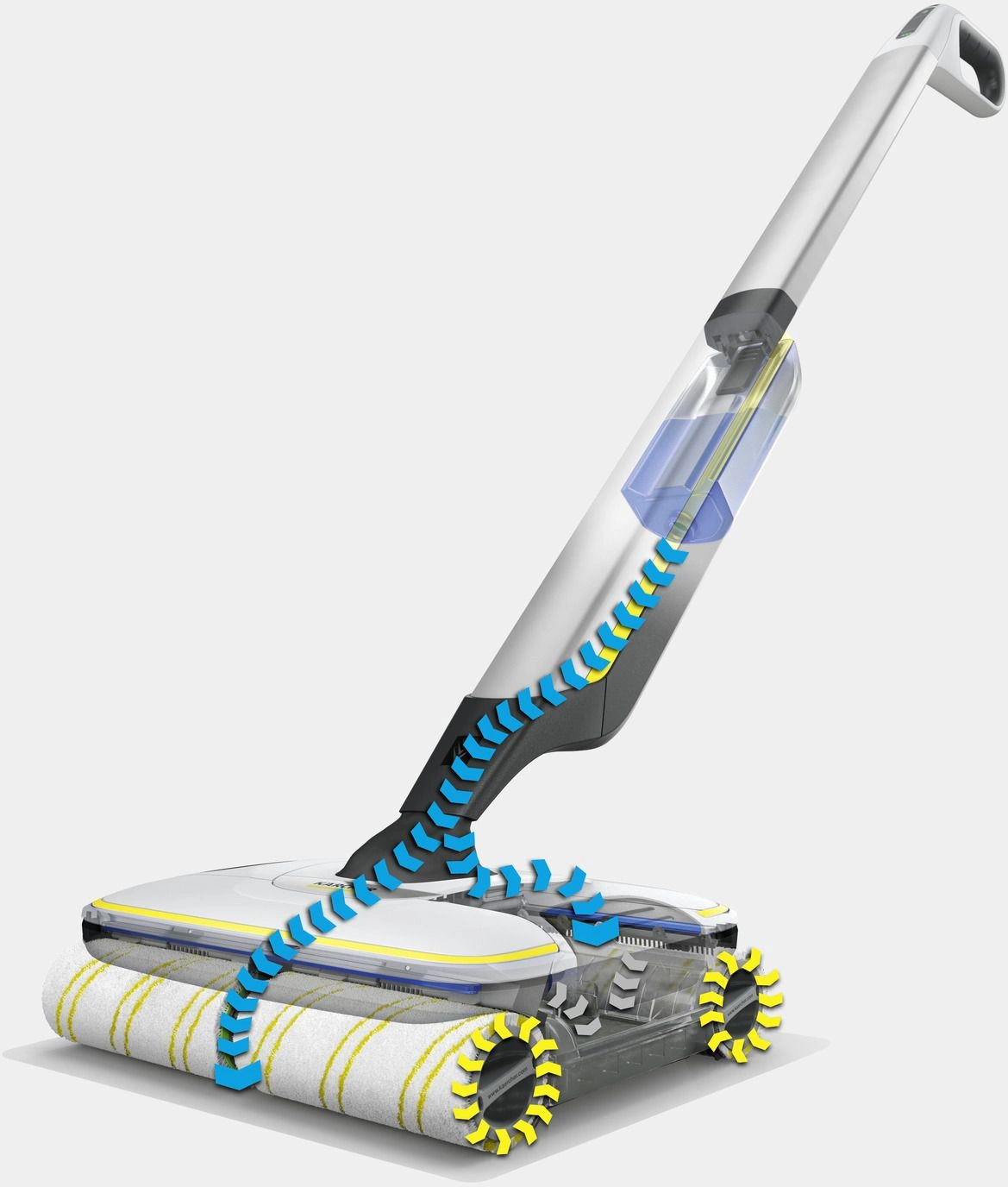 Электрошвабра Karcher FC 7 Cordless белый — миниатюра 2