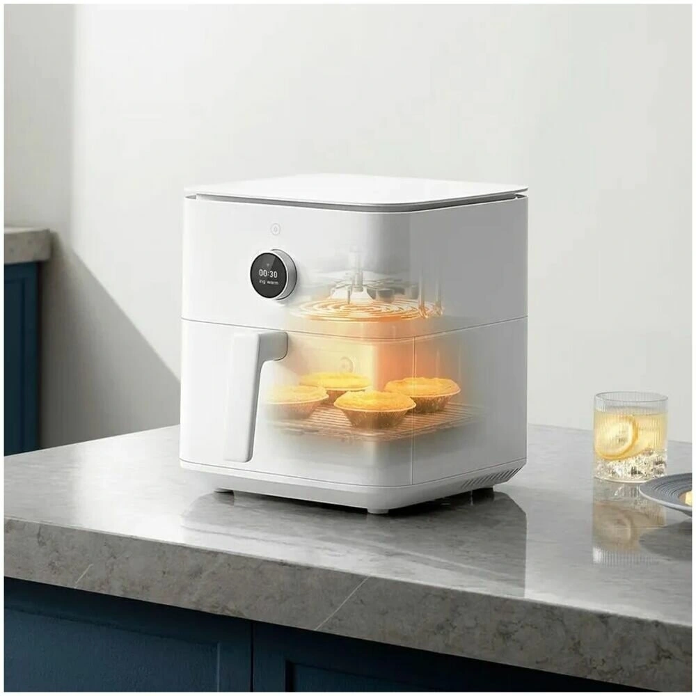 Аэрогриль Xiaomi Smart Air Fryer 6.5L EU 6.5л 1800Вт белый (BHR7358EU) — фото 1