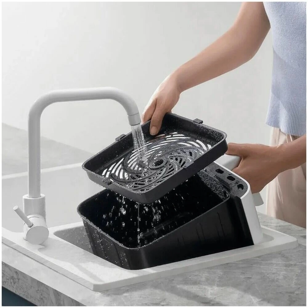 Аэрогриль Xiaomi Smart Air Fryer 6.5L EU 6.5л 1800Вт белый (BHR7358EU) — миниатюра 3
