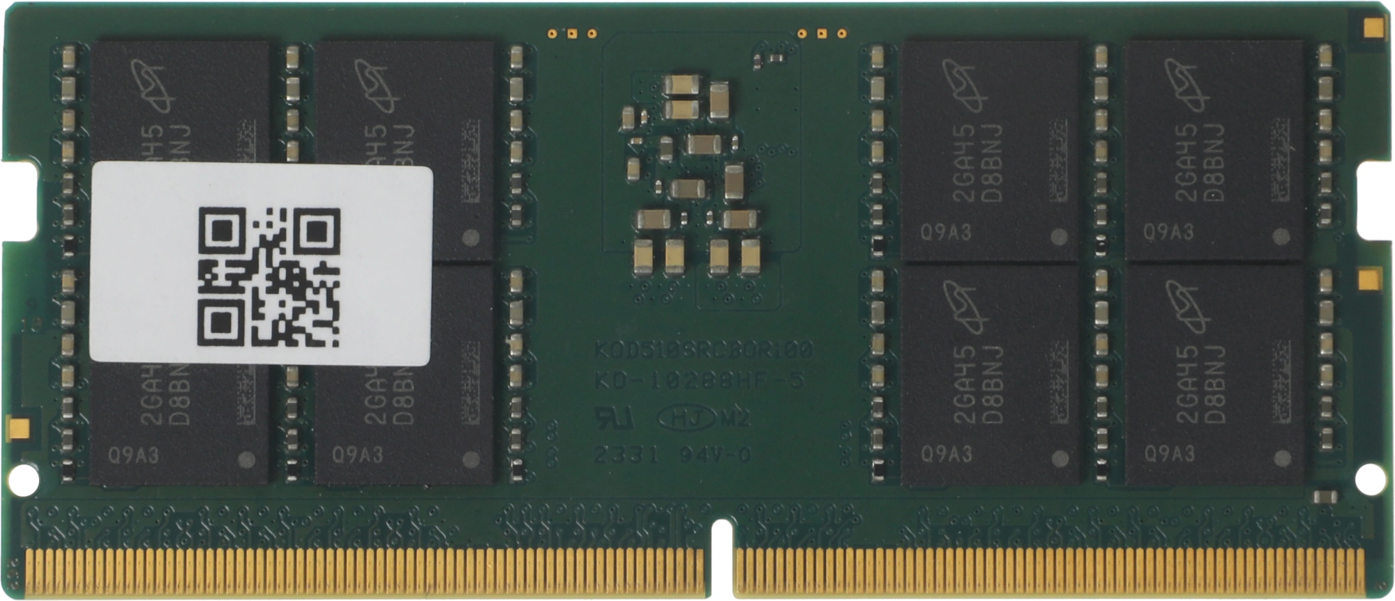 Память DDR5 32GB 4800MHz Digma DGMAS54800032D RTL PC5-38400 CL40 SO-DIMM 262-pin 1.1В dual rank Ret — миниатюра 2