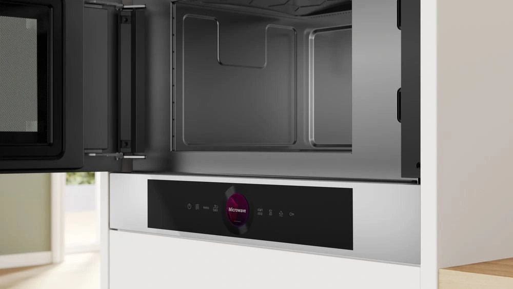 Микроволновая печь Bosch BFL7221W1 21л. 900Вт белый (встраиваемая) — миниатюра 2