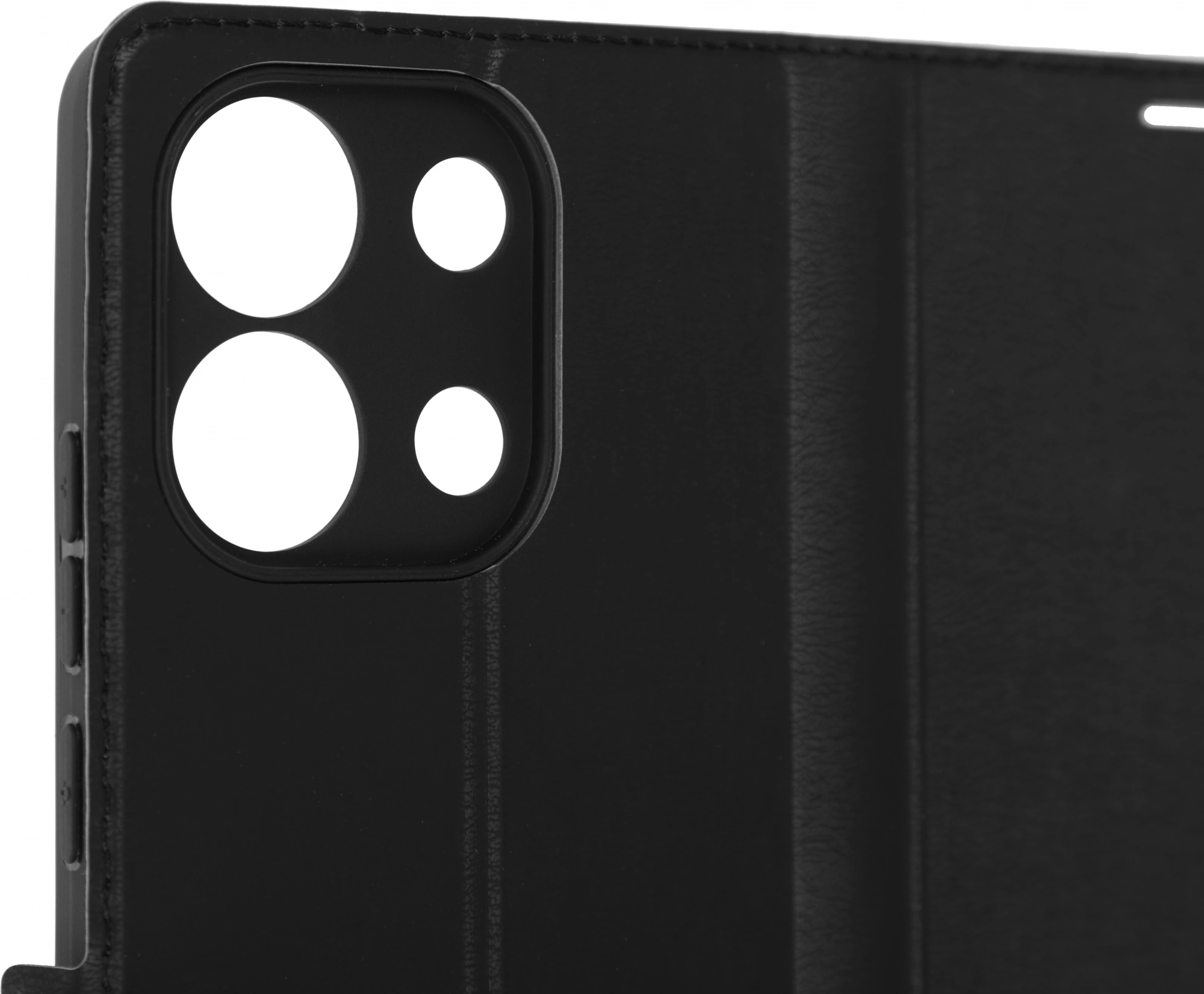 Чехол (флип-кейс) BoraSCO для Xiaomi Redmi Note 13 4G Book Case черный (72993) — миниатюра 9