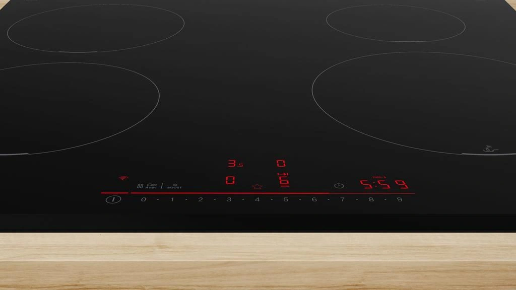 Индукционная варочная поверхность Bosch PIE631HB1E черный — миниатюра 3