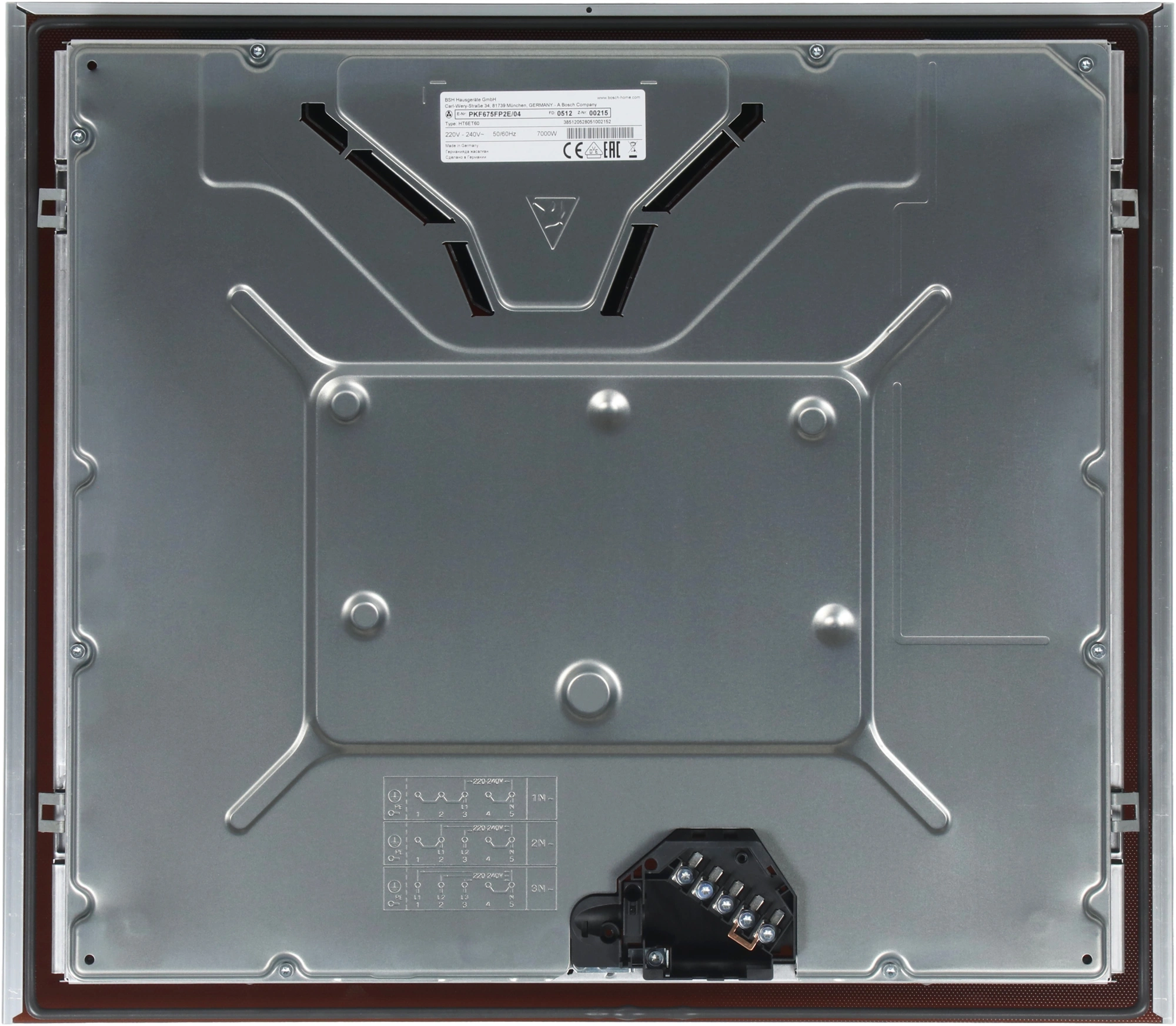 Варочная поверхность Bosch PKF675FP2E черный — миниатюра 7