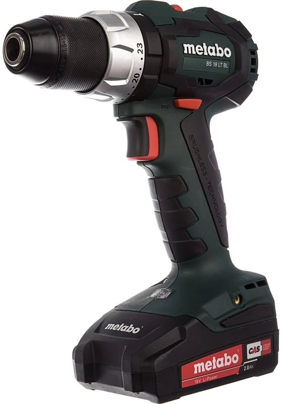 Дрель-шуруповерт Metabo BS 18 LT BL аккум. патрон:быстрозажимной (кейс в комплекте) (602325500) — миниатюра 2