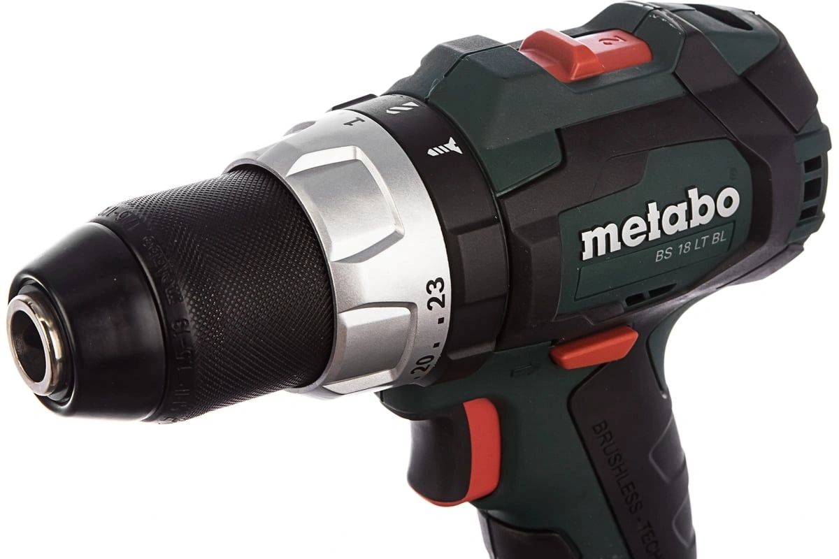 Дрель-шуруповерт Metabo BS 18 LT BL аккум. патрон:быстрозажимной (кейс в комплекте) (602325500) — миниатюра 3
