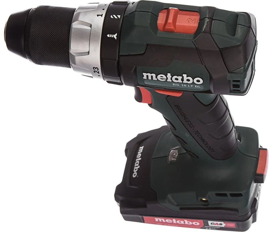 Дрель-шуруповерт Metabo BS 18 LT BL аккум. патрон:быстрозажимной (кейс в комплекте) (602325500) — миниатюра 6