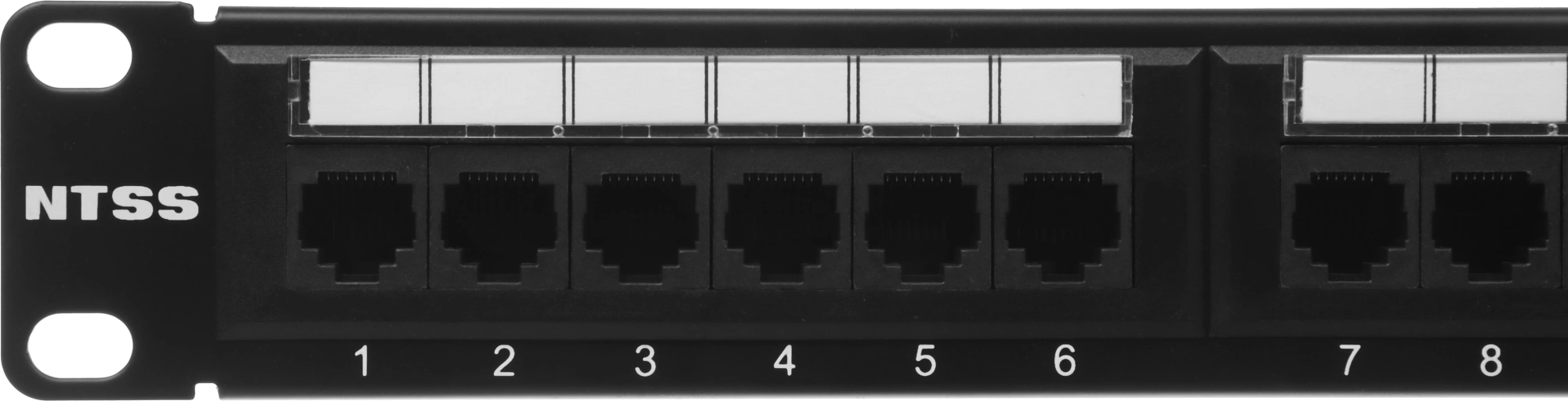Патч-панель NTSS NTSS-PP-1U-24-UTP-RJ45-5E-D 19" 1U 24xRJ45 кат.5E UTP — миниатюра 9