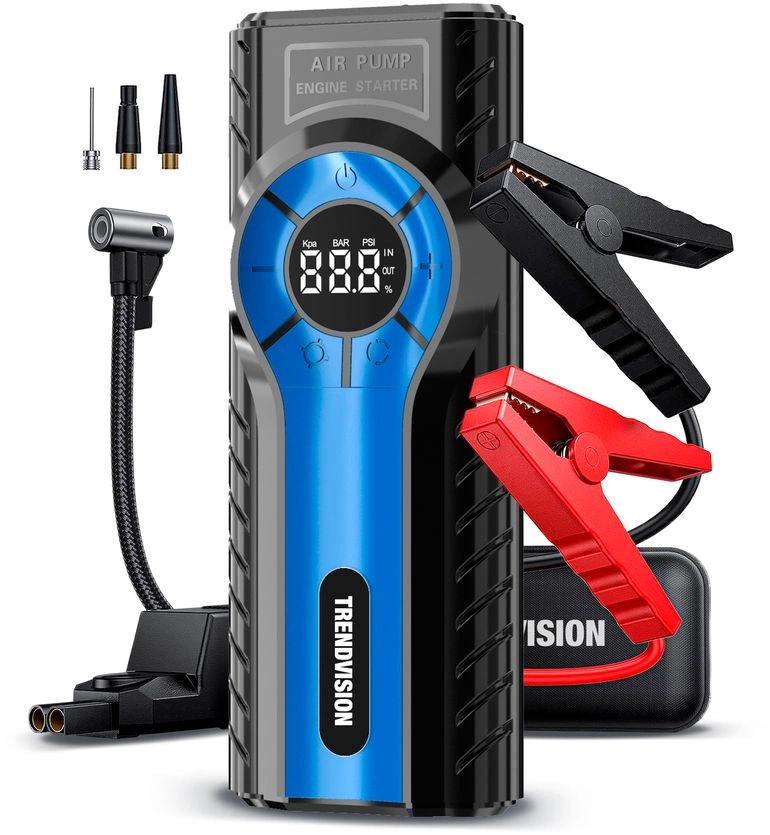 Автомобильный компрессор TrendVision Start Compressor шланг 0.10м — миниатюра 2