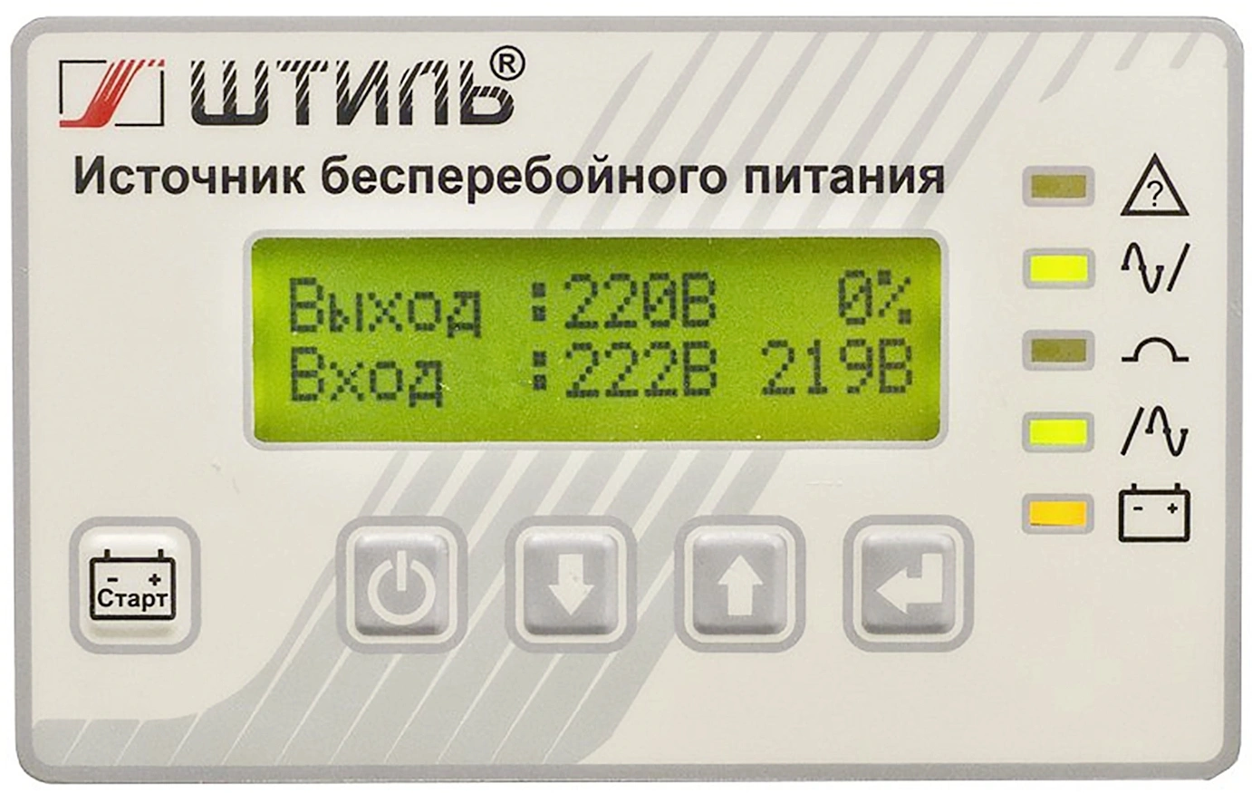 Источник бесперебойного питания Штиль ST1106L 5400Вт 6000ВА серый без батареи — миниатюра 3