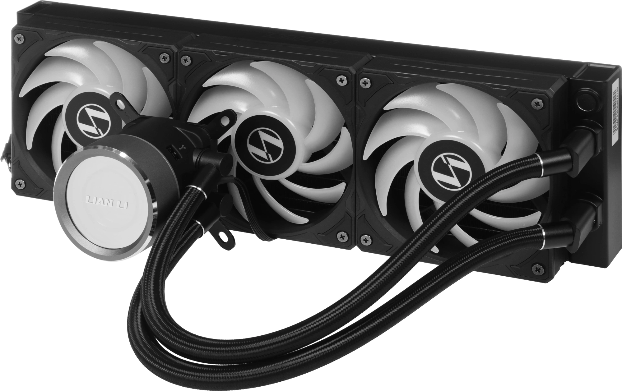 Система водяного охлаждения Lian-Li Galahad II Trinity 360 ARGB Soc-AM5/AM4/1200/1700/1851 черный30dB Al+Cu 280W Ret (G89.GA2T36B.00) — миниатюра 23