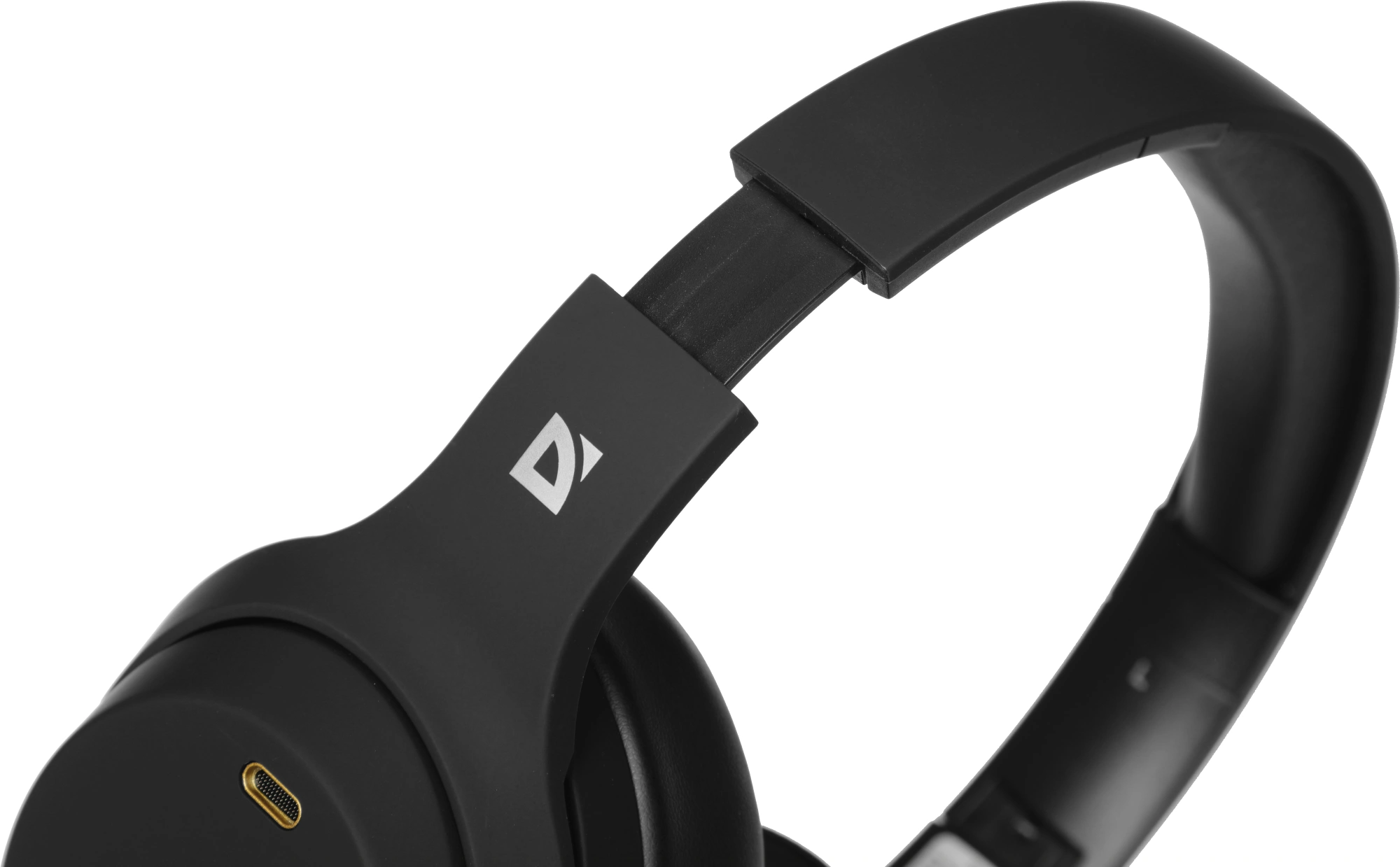 Гарнитура накладные Defender FreeMotion B690 черный беспроводные bluetooth оголовье (63690) — миниатюра 3