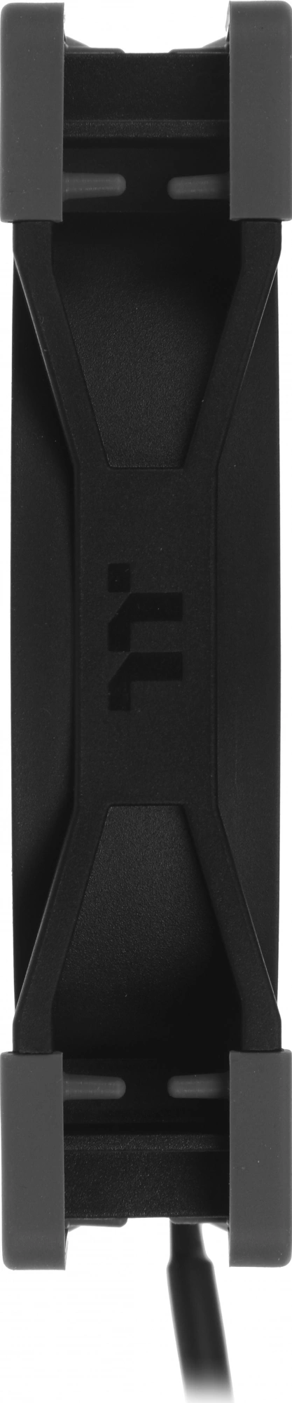 Вентилятор для корпуса Thermaltake Toughfan 12 120х120x25 черный 4-pin 22.3дБ (CL-F117-PL12BL-A) Ret — миниатюра 4