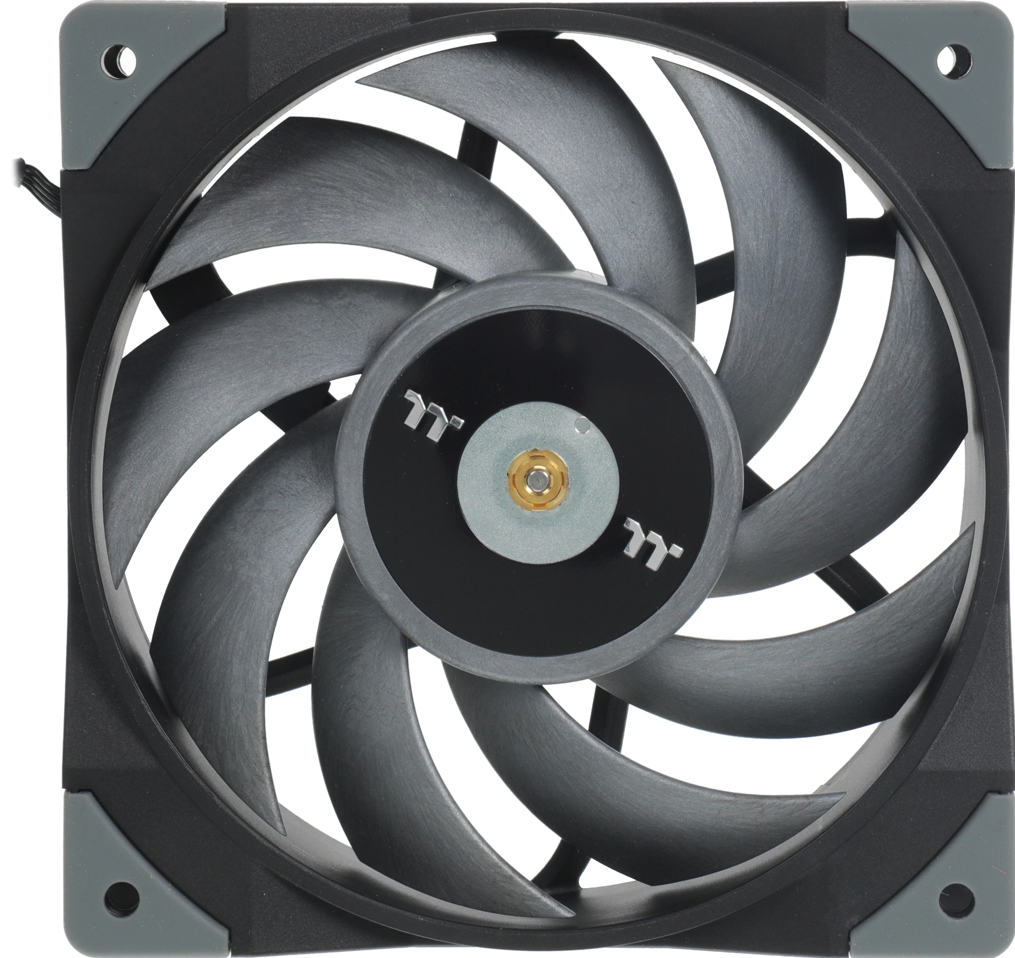 Вентилятор для корпуса Thermaltake Toughfan 12 Turbo 120х120x25 черный 4-pin 28.1дБ (CL-F121-PL12GM-A) Ret — миниатюра 2