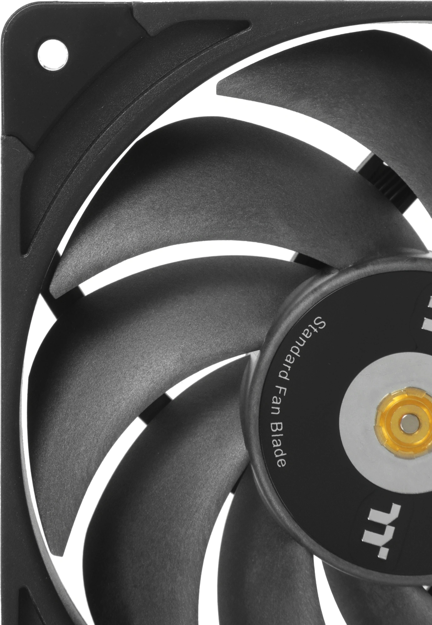 Вентилятор для корпуса Thermaltake Toughfan EX12 Pro Reverse 120х120x25 черный 4-pin 29.8дБ (упак.:3шт) (CL-F171-PL12BL-A) Ret — миниатюра 3