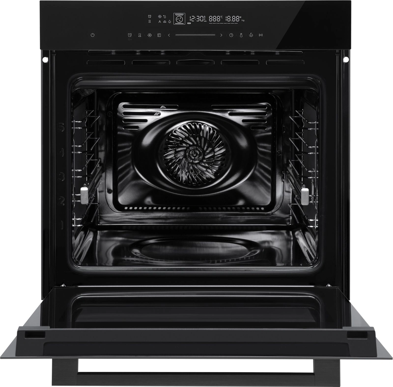 Духовой шкаф Электрический Weissgauff EOM 791 SDB Edition черный — миниатюра 2
