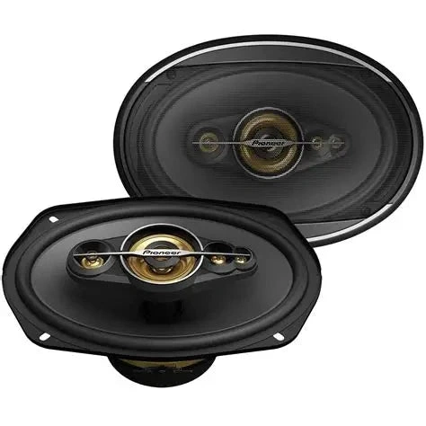 Колонки автомобильные Pioneer TS-A6988S 700Вт 92дБ 4Ом 16x24см (6x9дюйм) (ком.:2кол.) коаксиальные пятиполосные — миниатюра 4