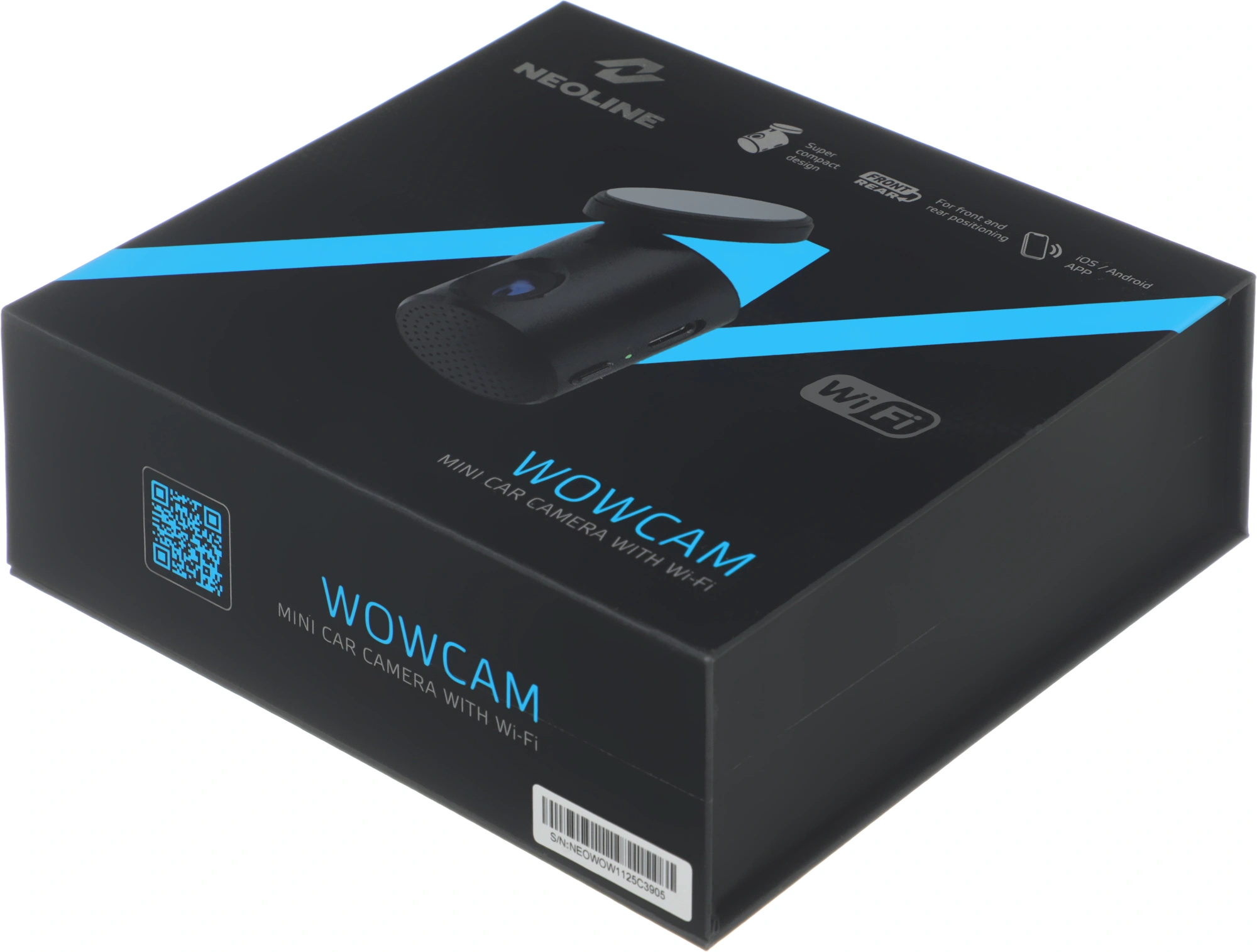 Видеорегистратор Neoline WowCam Wi-Fi черный 1080x1920 1080p 140гр.