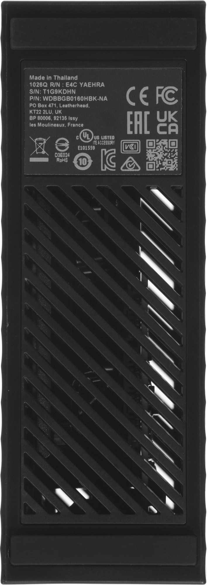 Жесткий диск WD USB3.0 16TB WDBBGB0160HBK-EESN My Book 3.5" черный — миниатюра 9